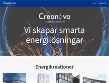 Tablet Screenshot of creanova.se